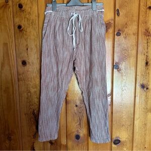 Free People Light At Sunrise Stripe Pants